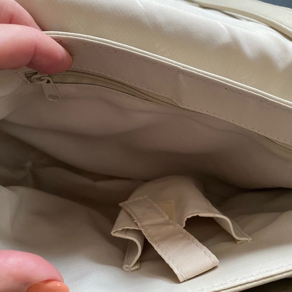 Aurielle Beige Leather Multi-Compartment Purse - Picture 14 of 16